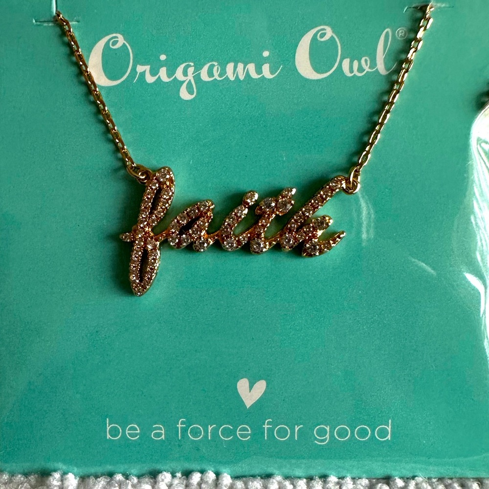 Faith necklace